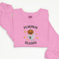 Embroidered Pumpkin Season Sweatshirt, Winking Pumpkin Halloween Sweater, Autumn Spooky Season Clothing, Halloween Embroidery Unisex Jumpers
