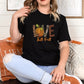 Love Fall Y'All Printed Shirt, Vintage Halloween Pumpkin Tee Shirt, Thanksgiving Peace Love Shirt, Fall Vibes Top, Halloween Clothing Gift
