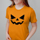 Funny Pumpkin Face Shirt, Halloween Jack o Lantern Printed Shirt, Vintage Fall Matching Adults Tops, Spooky Season, Halloween Party Outfits