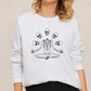 Halloween Skull Skeleton Sweatshirt, Goth Halloween Printed Sweatshirt, Vintage Fall Crewneck Jumper, Spooky Season Sweater, Halloween Gift