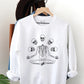 Halloween Skull Skeleton Sweatshirt, Goth Halloween Printed Sweatshirt, Vintage Fall Crewneck Jumper, Spooky Season Sweater, Halloween Gift