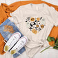Love Fall Y'All Printed Shirt, Vintage Halloween Pumpkin Tee Shirt, Thanksgiving Peace Love Shirt, Fall Vibes Top, Halloween Clothing Gift