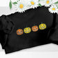 Halloween Jumper, Embroidered Pumpkin Face Halloween Sweatshirt, Autumn Fall Season Vintage Sweater, Comfy Unisex Outfit