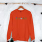 Embroidered Pumpkin Sweatshirt, Fall Unisex Sweatshirt, Pumpkin Patch Spooky Season Sweatshirt, Autumn Ghost Outfits, Halloween Sweatshirt