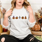 Embroidered Pumpkin Sweatshirt, Fall Unisex Sweatshirt, Pumpkin Patch Spooky Season Sweatshirt, Autumn Ghost Outfits, Halloween Sweatshirt