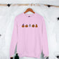 Embroidered Pumpkin Sweatshirt, Fall Unisex Sweatshirt, Pumpkin Patch Spooky Season Sweatshirt, Autumn Ghost Outfits, Halloween Sweatshirt