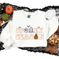 Spooky Season Sweatshirt, Retro Embroidered Halloween Sweaters, Family Matching Trendy Autumn Jumper, Unisex Adults Tops, Halloween Outfits