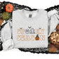 Spooky Season Sweatshirt, Retro Embroidered Halloween Sweaters, Family Matching Trendy Autumn Jumper, Unisex Adults Tops, Halloween Outfits