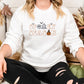Spooky Season Sweatshirt, Retro Embroidered Halloween Sweaters, Family Matching Trendy Autumn Jumper, Unisex Adults Tops, Halloween Outfits