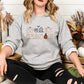 Spooky Season Sweatshirt, Retro Embroidered Halloween Sweaters, Family Matching Trendy Autumn Jumper, Unisex Adults Tops, Halloween Outfits
