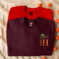 Custom Embroidered Halloween Sweater, Personalised Names Initials Monogrammed Sweatshirt, Halloween Themed Fonts Jumpers, Spooky Season Tops