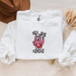 Boo you Horror Ghost Sweater, Embroidered Halloween Ghost Sweatshirt, Spooky Season Gothic Sweater, Halloween Outfit, Halloween Night Jumper