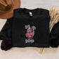 Boo you Horror Ghost Sweater, Embroidered Halloween Ghost Sweatshirt, Spooky Season Gothic Sweater, Halloween Outfit, Halloween Night Jumper