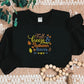 Embroidered Fall Sweatshirt, Fall Breeze Autumn Leaves Sweaters, Fall Quote Spooky Season Jumper, Autumn Fall Outfits, Halloween Night Gifts