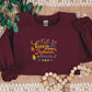 Embroidered Fall Sweatshirt, Fall Breeze Autumn Leaves Sweaters, Fall Quote Spooky Season Jumper, Autumn Fall Outfits, Halloween Night Gifts