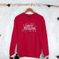 Embroidered Halloween Happy Sweatshirt, Unisex Halloween Crewneck Sweater, Comforts Colors Halloween Jumper, Cute Halloween Gifts for Her
