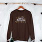 Embroidered Halloween Happy Sweatshirt, Unisex Halloween Crewneck Sweater, Comforts Colors Halloween Jumper, Cute Halloween Gifts for Her
