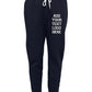 Personalised Text Monogrammed Unisex Joggers, Custom Team Logo Printed Matching Trousers, Comfort Colors Couple Sweatpants, Gift for Partner