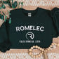 Custom Embroidered Crewneck Sweatshirt, Personalised Date Text Varsity Sweater, Comfort Color Unisex Mom Jumper, Long Distance Birthday Gift