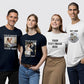 Custom Photo T-Shirt, Personalised Image/Text Printed Tee Shirt, Comfort Colors Family Matching Tops, Easy Fit Tees, Customised Designs Gift