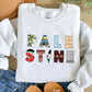 Palestine Retro Printed Sweatshirt, Palestine Name Design Crewneck Sweater, Palestine Jumper, Comfy Adult Pullover Top