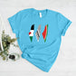 Palestine Maps T Shirt, Palestine Watermelon flag keffiyeh Maps Shirt, Adults Crewneck Comfy Tee Shirts, Next Day Free Shipping UK