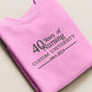 Custom Embroidered Nursing Crewneck, University Merch Nurse Appreciation Gift, Personalised Nursing Apparel, 60 College Anniversary Sweater
