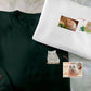 Hamster Portrait from Photo Sweatshirt, Cute Hamster Mom Crewneck Jumper, Custom Embroidered Pet Sketch Sweater, Best Hamster Owners Gift