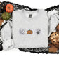 Vintage Halloween Cookies Sweater, Funny Fall Embroidered Sweatshirt, Pumpkin and Boo Ghost Crewneck Jumper, Spooky Halloween Outfit Gifts