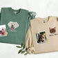 Personalised Pet Photo Embroidered Sweater, Portrait Drawing from Portrait Sweatshirt, Custom Pet Name Jumpers, Special Gifts for Pet Lovers