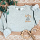 Embroidered Spooky Season Sweater, Halloween Ghost Monogram Sweatshirt, Autumn Fall Spooky Crewneck Jumper, Halloween Night Matching Outfits