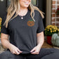Vintage Halloween Pumpkin T-Shirt, Cute Embroidered Pumpkin Tee, Jack-o-Lanterns Fall T-shirt - Perfect for Spooky Season, Thanksgiving Gift