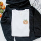 Vintage Halloween Pumpkin T-Shirt, Cute Embroidered Pumpkin Tee, Jack-o-Lanterns Fall T-shirt - Perfect for Spooky Season, Thanksgiving Gift