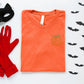 Vintage Halloween Pumpkin T-Shirt, Cute Embroidered Pumpkin Tee, Jack-o-Lanterns Fall T-shirt - Perfect for Spooky Season, Thanksgiving Gift