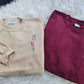 Palestine Arabic Map Tatreez Sweater, Embroidered Palestine Sweatshirt, Palestine Crewneck Jumper, Palestine Muslims Clothing