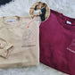 Embroidered Portrait Photo Sweatshirt, Personalised Couple Faceless Outline Sketch Sweater, Custom Date with Initial Jumper, Couple Gifts