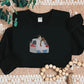 Car Portrait from Photo Sweatshirt, Custom Embroidered Drawing Sketch Jumper, Couple Matching Crewneck Sweater, Personalised Gift for Him