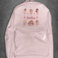 Personalised Name Nursery BackPack, Back to School Children Bag, Starting School Kids BackPack, Customized Girls School bag, Kids Pram Bag