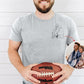 Personalized Couple Photo Portrait Shirt, Custom Faceless Printed Sketch T-Shirt, Family Portrait Matching Shirt, Best Birthday Gift for Him
