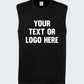 Custom Photo & Text Printed Vest, Personalised Couple Photo Tank Top, Your Own Text/Design Here Tank Top, Customised Vest, Best Gift for Him