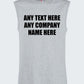 Custom Photo & Text Printed Vest, Personalised Couple Photo Tank Top, Your Own Text/Design Here Tank Top, Customised Vest, Best Gift for Him
