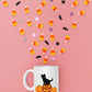 Halloween Cat Mugs, Cat on Pumpkins Halloween Mug, Vintage Halloween Coffee Cups, Spooky Season Fall Mugs, Family Matching Halloween Gifts