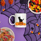 Halloween Cat Mugs, Cat on Pumpkins Halloween Mug, Vintage Halloween Coffee Cups, Spooky Season Fall Mugs, Family Matching Halloween Gifts