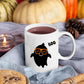 Halloween Mugs, Cute Halloween Ghost Boo Mug, Funny Halloween Coffee Cups, Spooky Season Gothic Fall Mugs, Halloween Cups, Autumn Fall Gifts