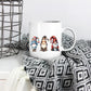 Halloween Gnome Mugs, Halloween Gnomes Trio Tea Mug, Gnome Lover Halloween Cups, Spooky Season Fall Coffee Mugs, Halloween Night Party Gifts