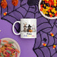 Halloween Cats Mugs, Happy Hallo Thanksmas Halloween Mugs, Vintage Cats Halloween Ceramic Tea Cups, Spooky Season Fall Mug, Halloween Gifts