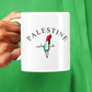 Palestine Map Printed Coffee Mugs, Support Gaza Freedom Tea Mug, Stand for Palestine Mug Gifts, Palestinian Support Dad Birthday Gift Mug