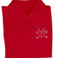 Custom Embroidered Polo Shirt, Personalised Initial Golf Monogrammed T-Shirt, Comfort Colors Sports Tops for Mens, Golf Slogan Gift for Dad