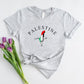 Palestine Arabic Calligraphy T-Shirt, Palestine Flag Map Crewneck Shirt, Muslims Solidarity Printed Tops, Palestinians Adults Clothing Gifts