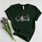 Palestine Flag Map Crewneck Shirt, Arabic Calligraphy Printed T-Shirt, Palestine Muslims Solidarity Tops, Comfort Palestinians Outfits Gifts